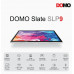 DOMO Slate SLP8 T310 OS12 10.1-inch 4G Tablet with Glass Touch Screen, Volte, Dual SIM Slots, 4GB Ram, 64GB Storage, CPU, GPS, Bluetooth (Grey)